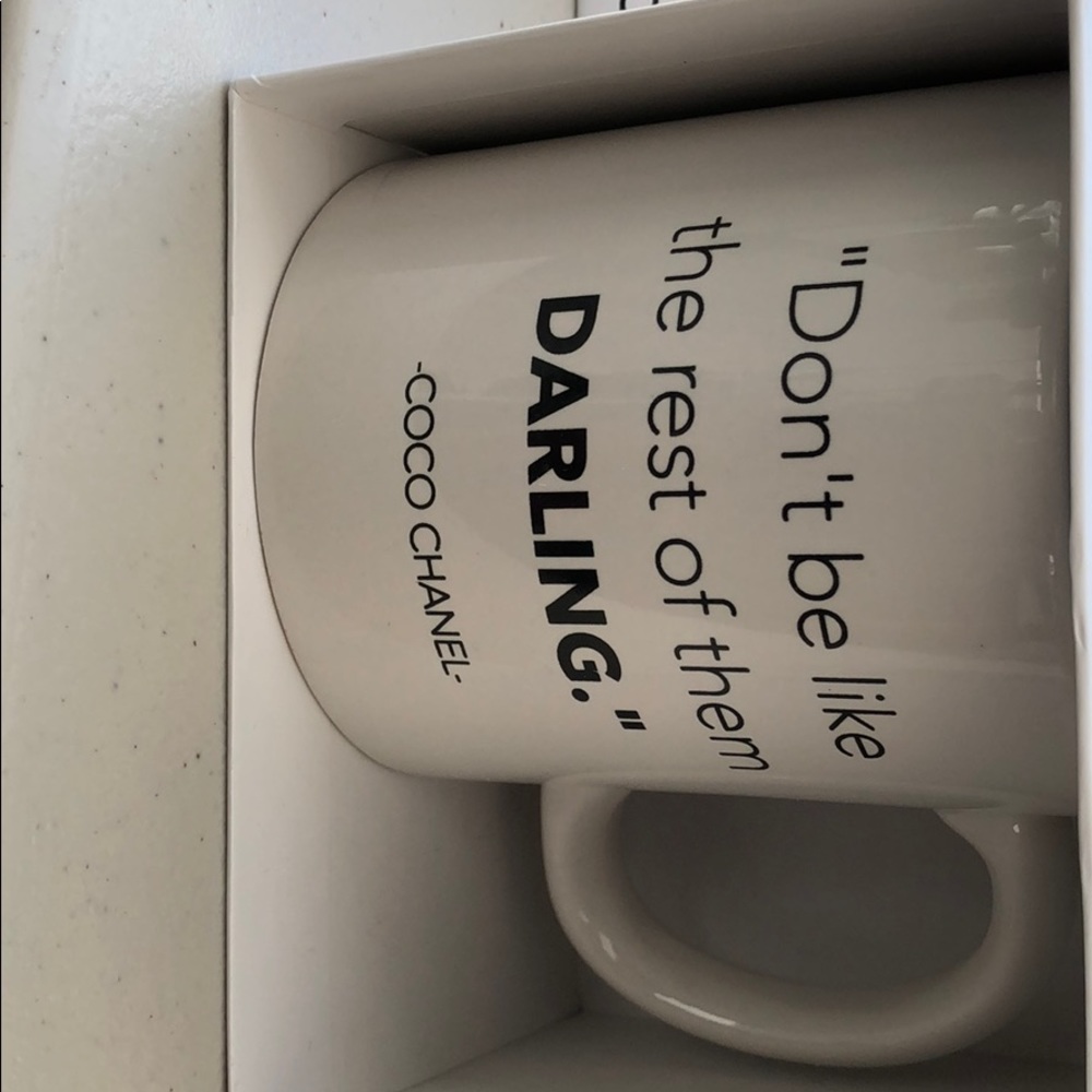 Chanel coffee mug